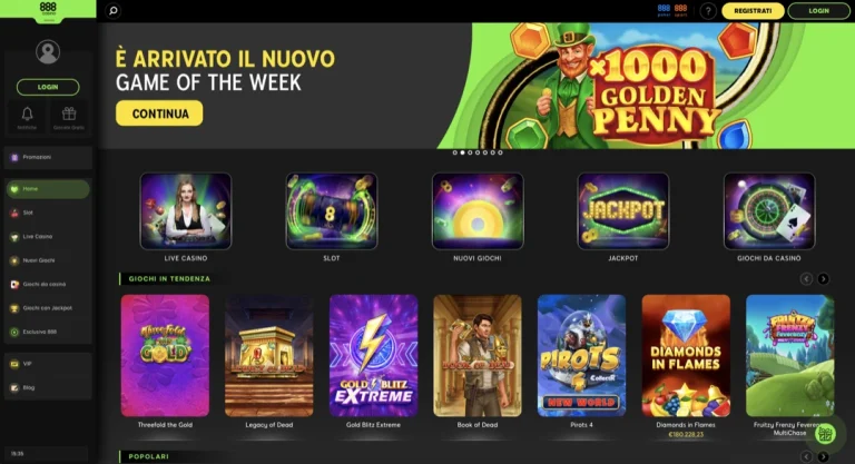 888 Casino: Standard di Eccellenza nei Siti Casinò