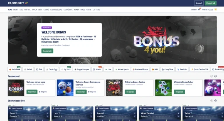 Eurobet: Presenza Consolidata