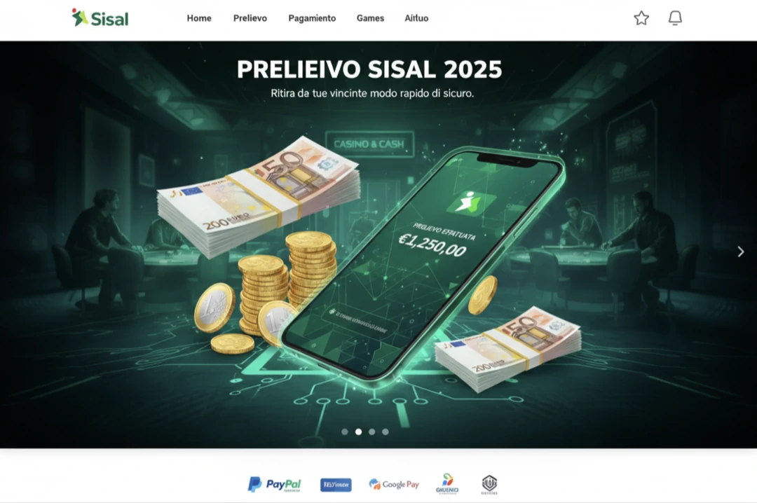 Prelievo Sisal nel 2025